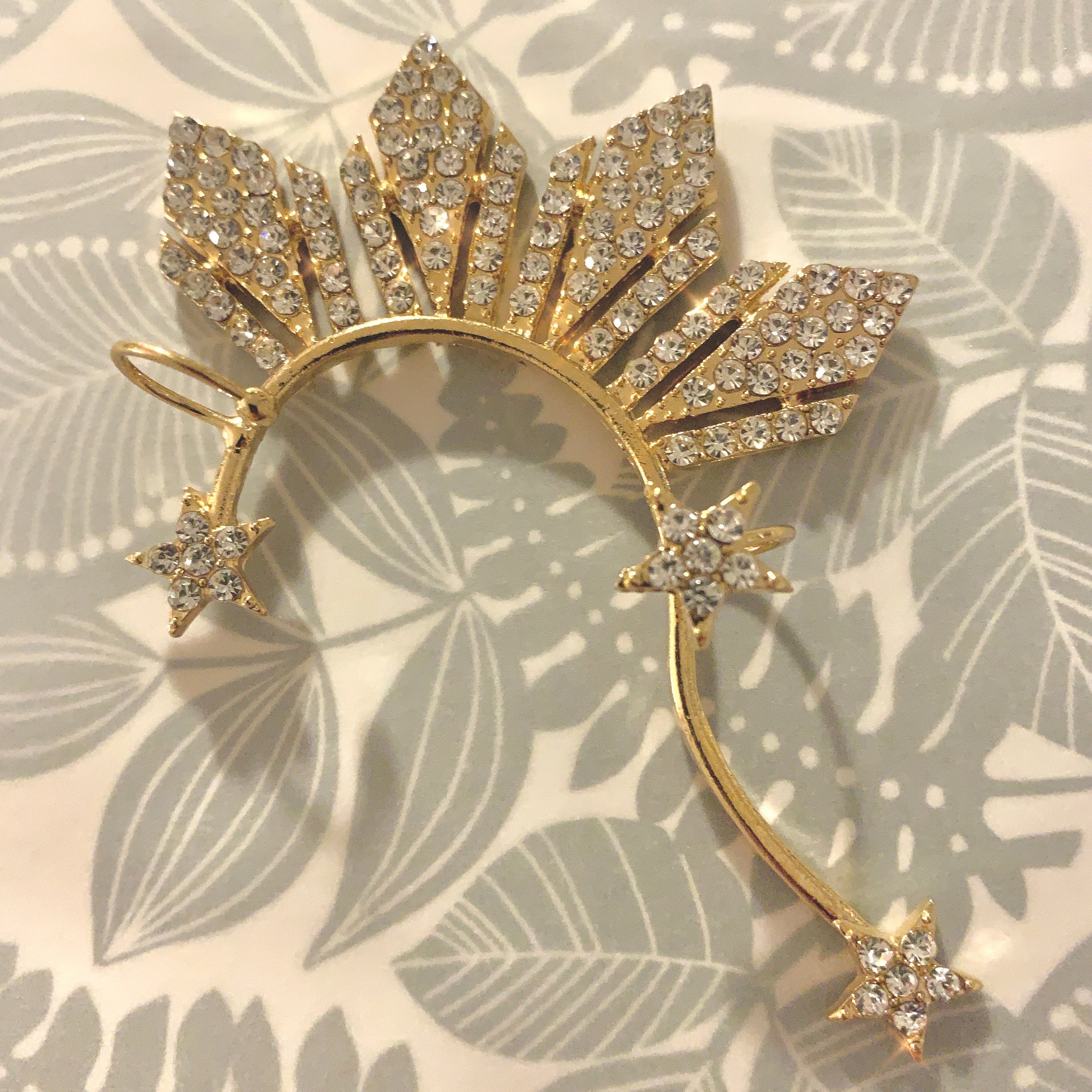 Three stars and cheap a sun ear cuff